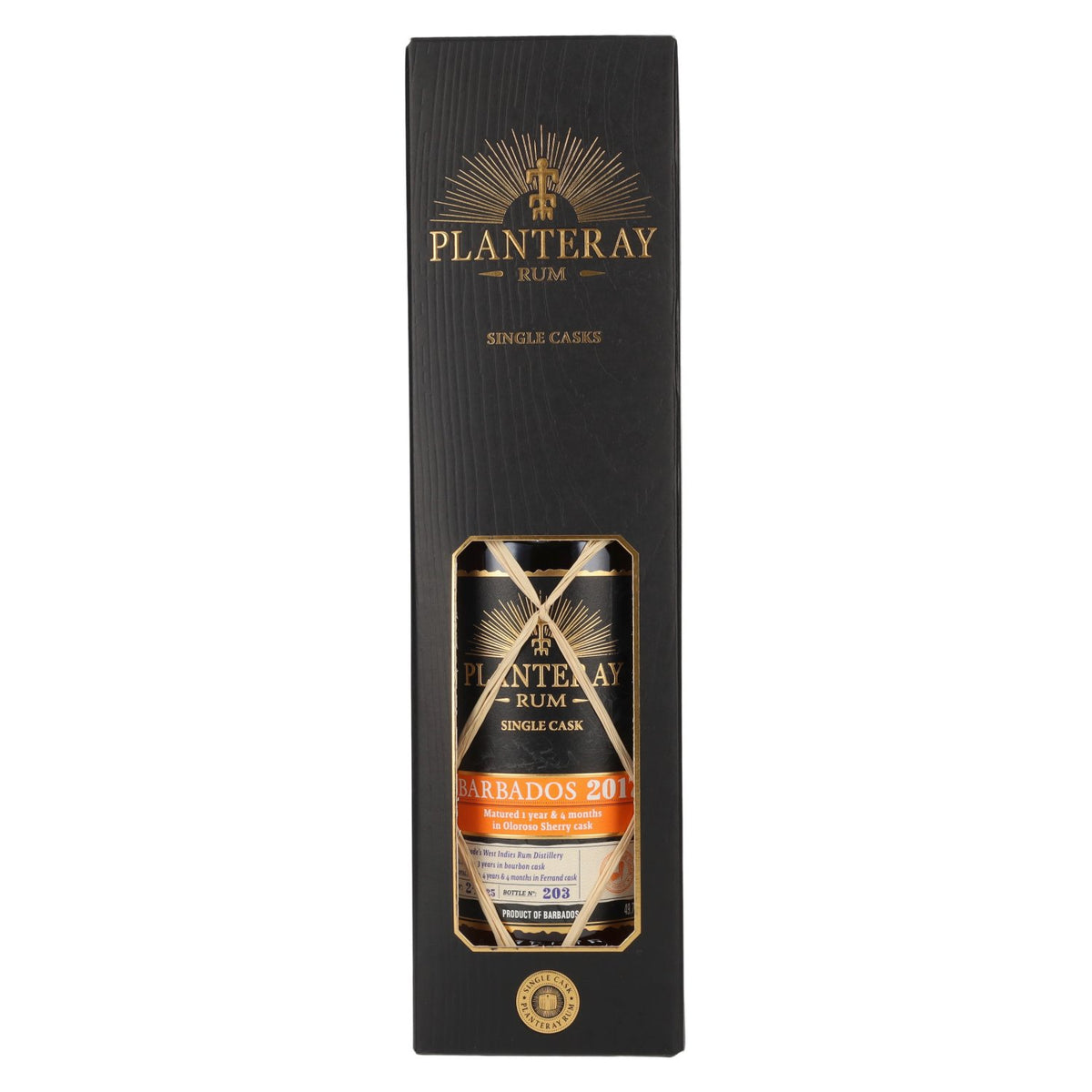 Planteray Rum BARBADOS Single Cask Olorosso Barrel 2017 49,7% vol. 0,7 l in geschenkverpakking