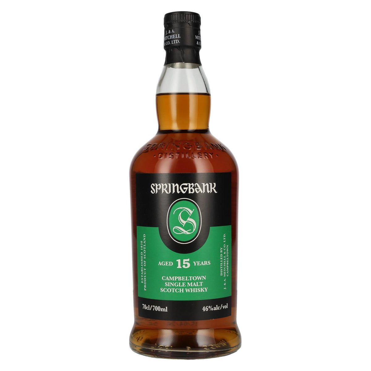 Springbank 15 Years Old Campbeltown Single Malt Scotch Whisky 46% ABV 0.7 l