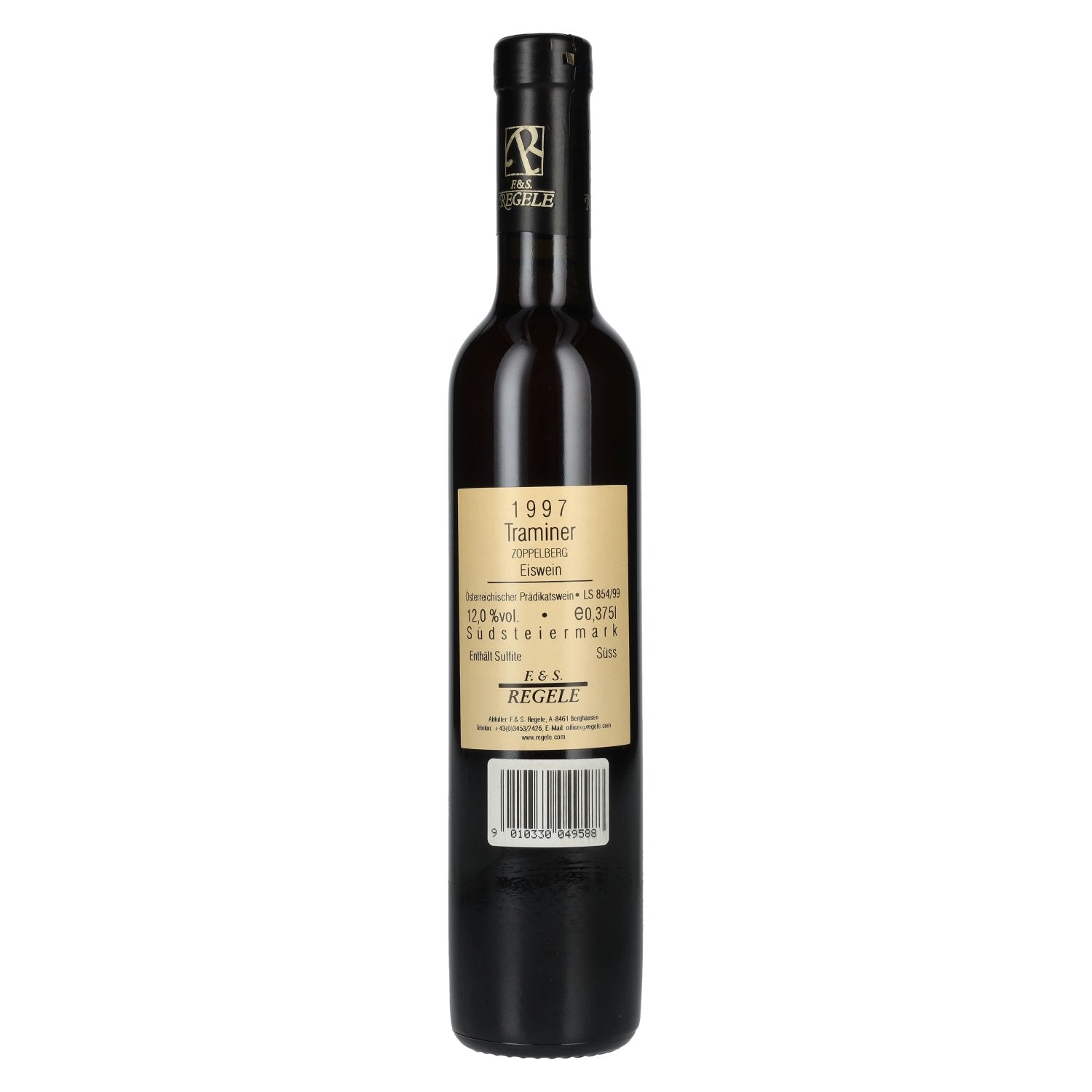 Regele Traminer Sulztaler Zoppelberg Eiswein 1997 12% Vol. 0,375l
