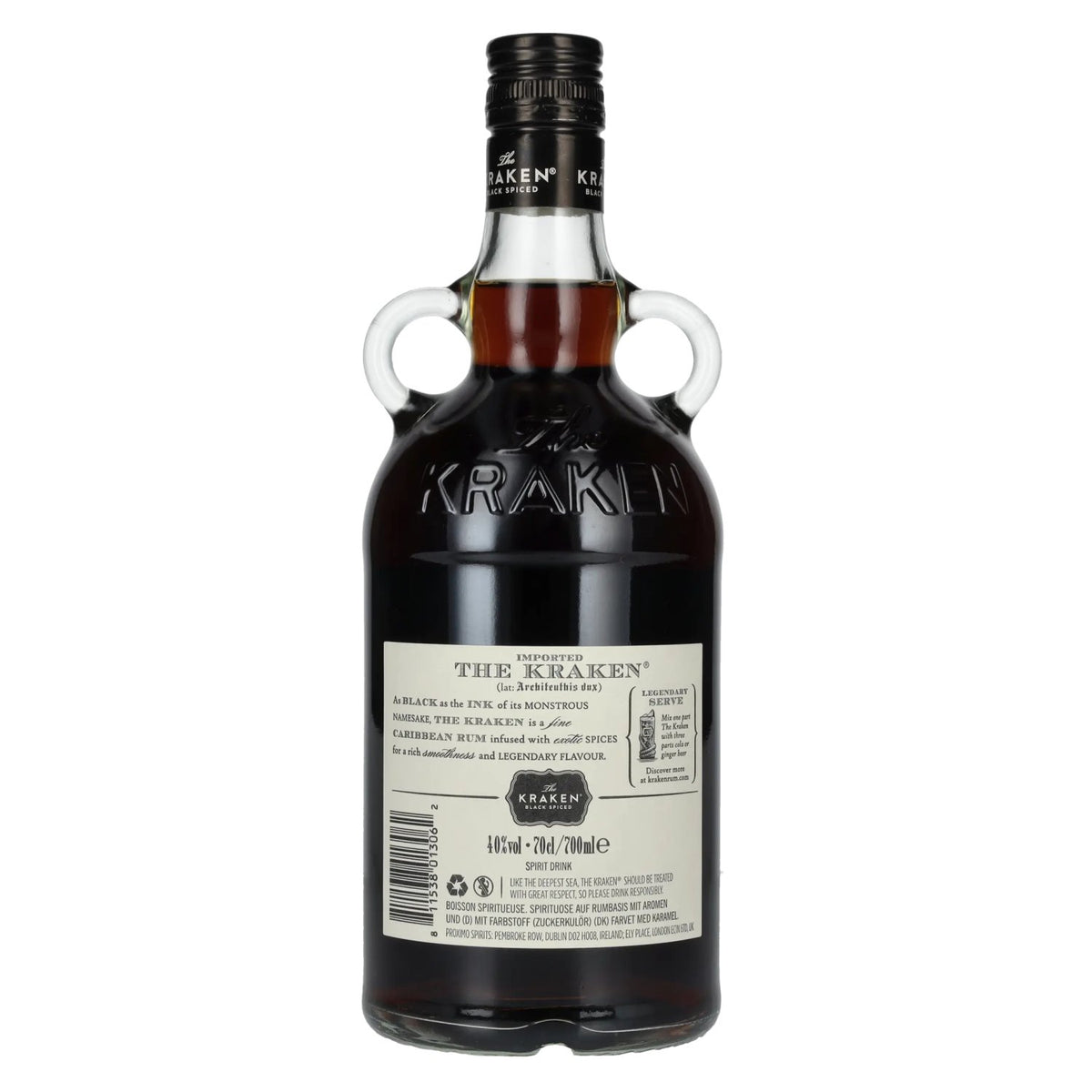 The Kraken Black Spiced 40% ABV 0.7l