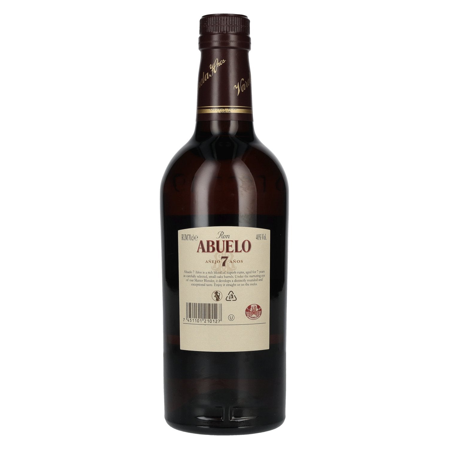 Ron Abuelo Añejo 7 Años 40% Vol. 0,7l