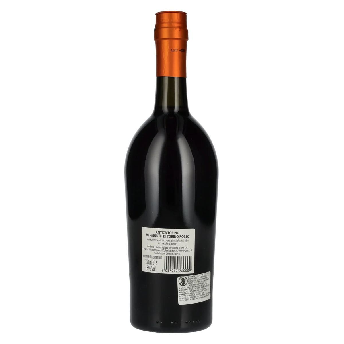 Antica Torino Vermouth di Torino Rosso 18% ABV 0.75 l