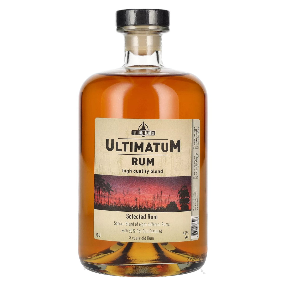 UltimatuM Rum 8 Years Old Selected Rum 46% vol. 0.7 l