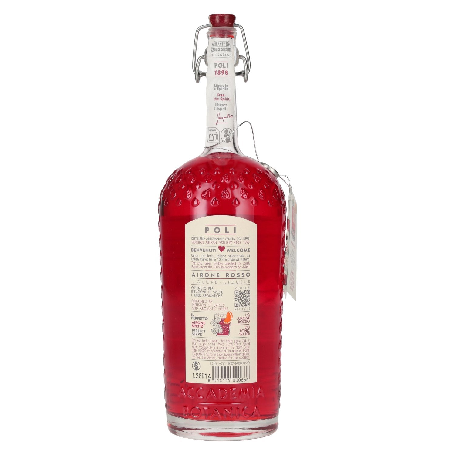 Poli Airone Rosso Aperitivo Veneto 17% Vol. 0,7l