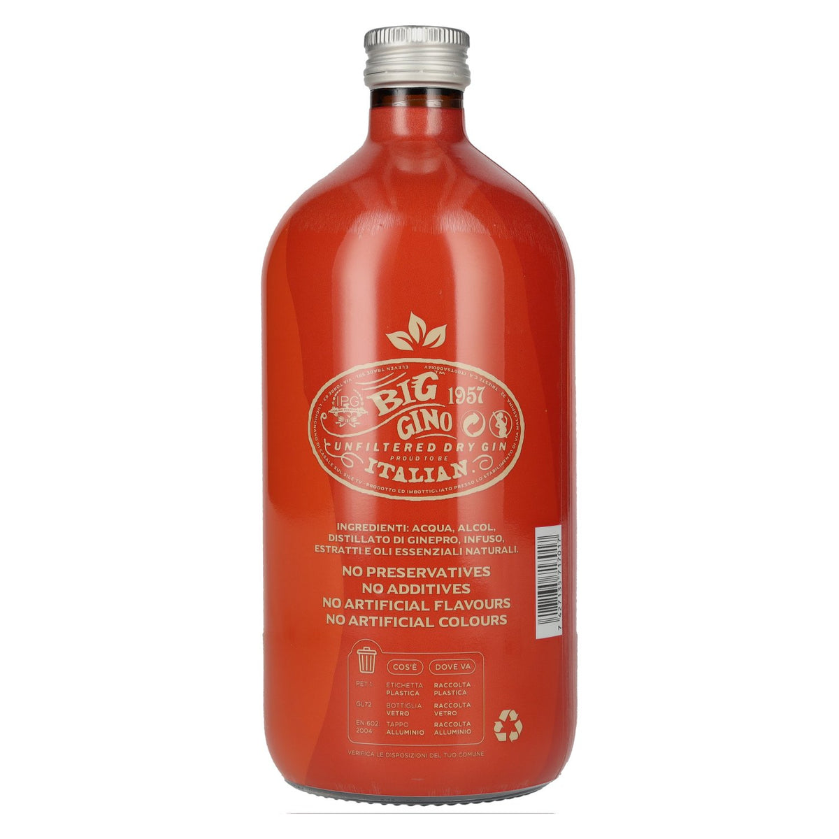 Big Gino Gin ORANGE PASSION 38% vol. 1 l