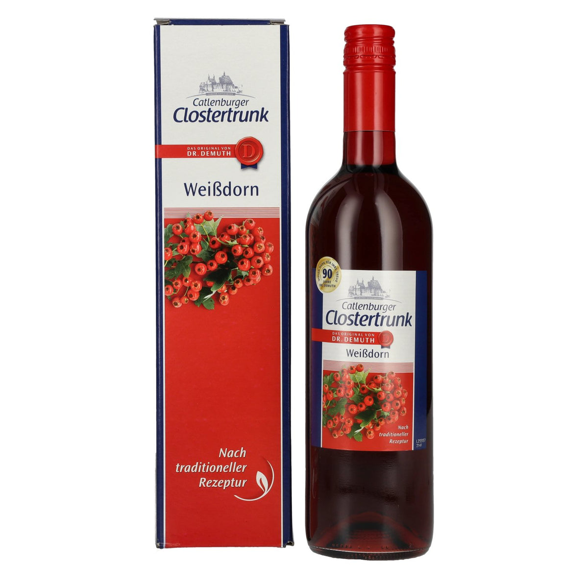 Catlenburger Clostertrunk à l'aubépine 12,5 % vol., 0,75 l, dans un coffret cadeau