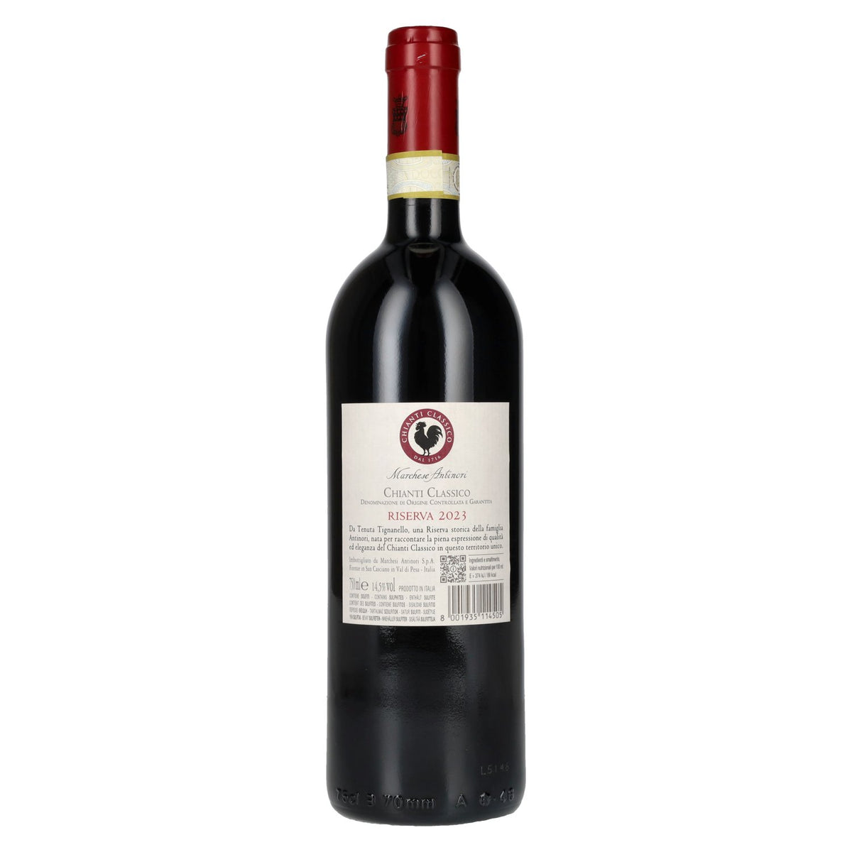 Tenuta Tignanello Marchese Antinori Chianti Classico Riserva DOCG 2023 14,5% vol. 0,75 l