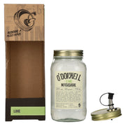 O'Donnell Moonshine LIME likeur 20% vol. 0.7l in geschenkverpakking met schenktuit