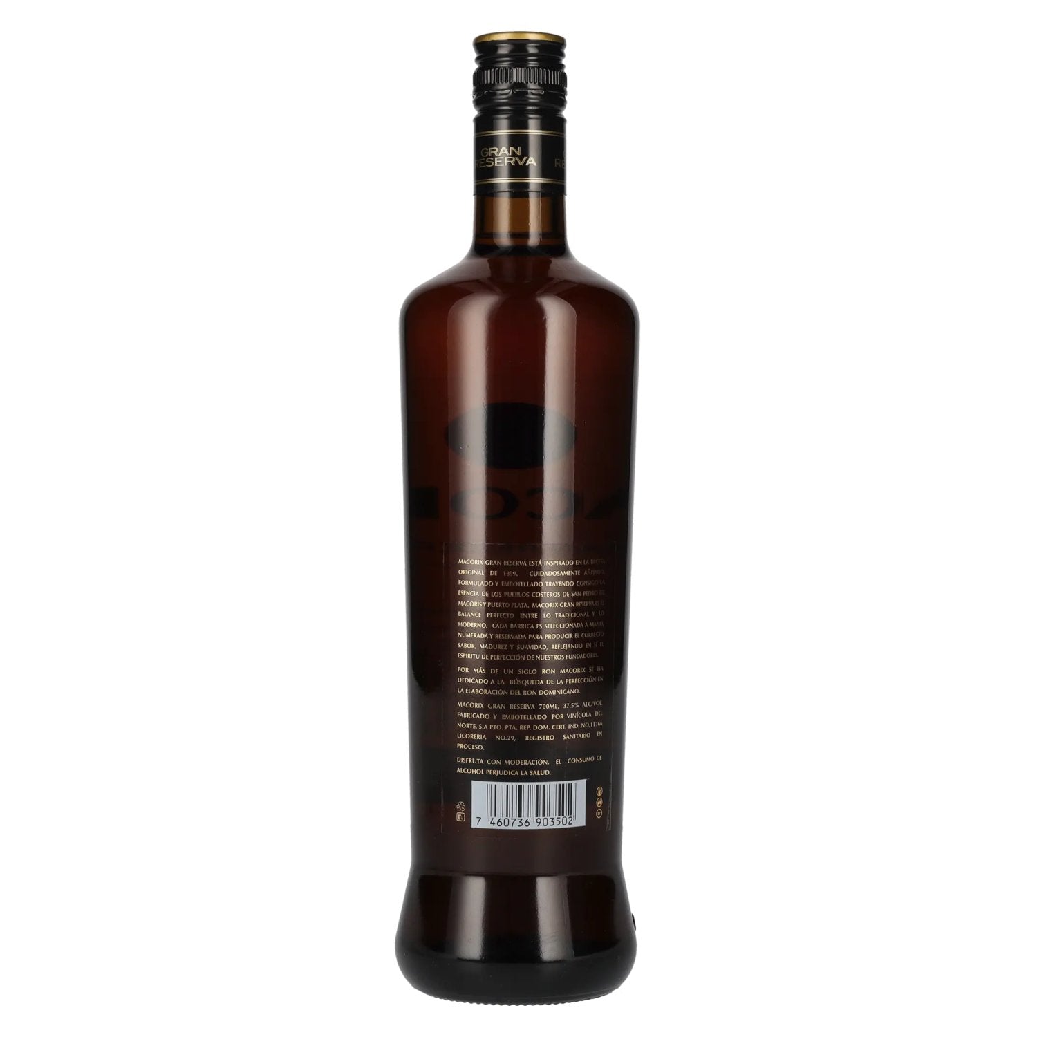 Macorix GRAN RESERVA Premium Rum 37,5% Vol. 0,7l