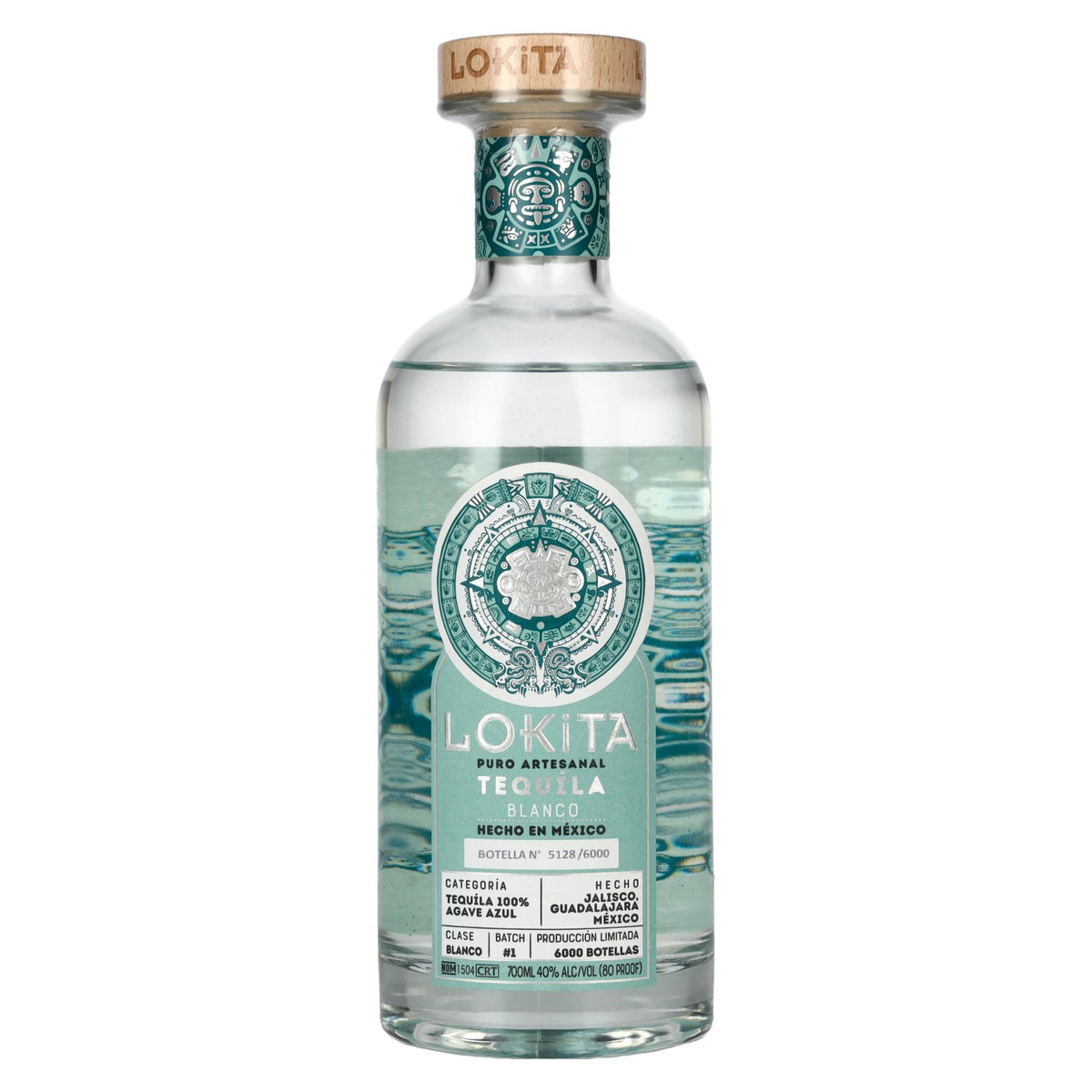 Lokita Tequila Blanco Puro Artesanal 40% Vol. 0,7l
