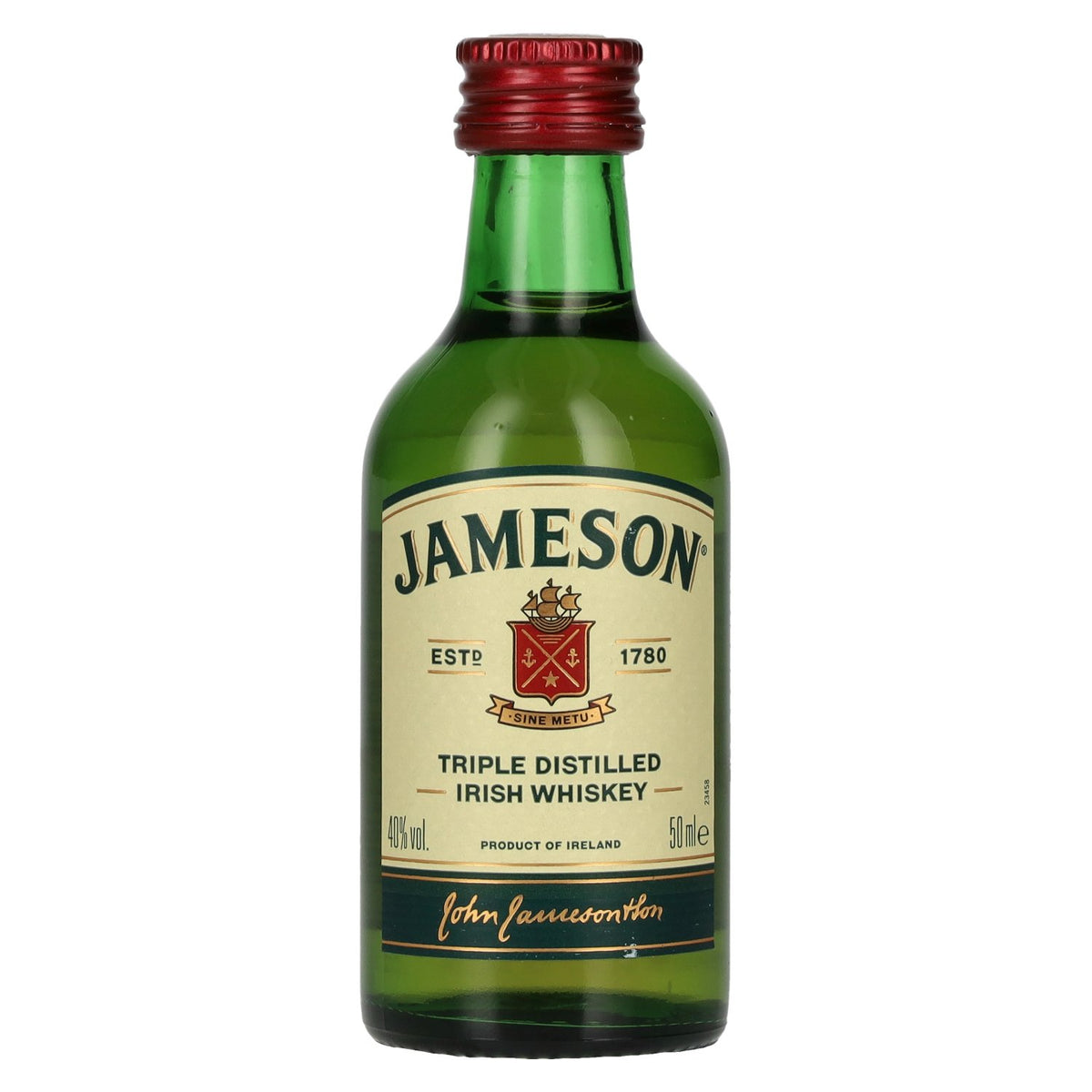 Jameson Whiskey Triple Distilled, 40 % vol., 0,05 l