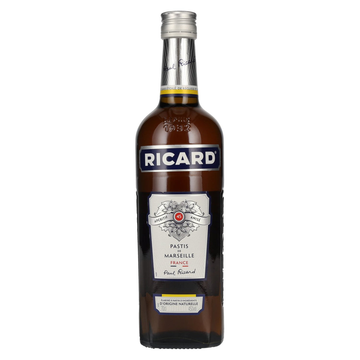 Ricard Pastis de Marseille Anijsapéritief 45% vol. 0,7 l