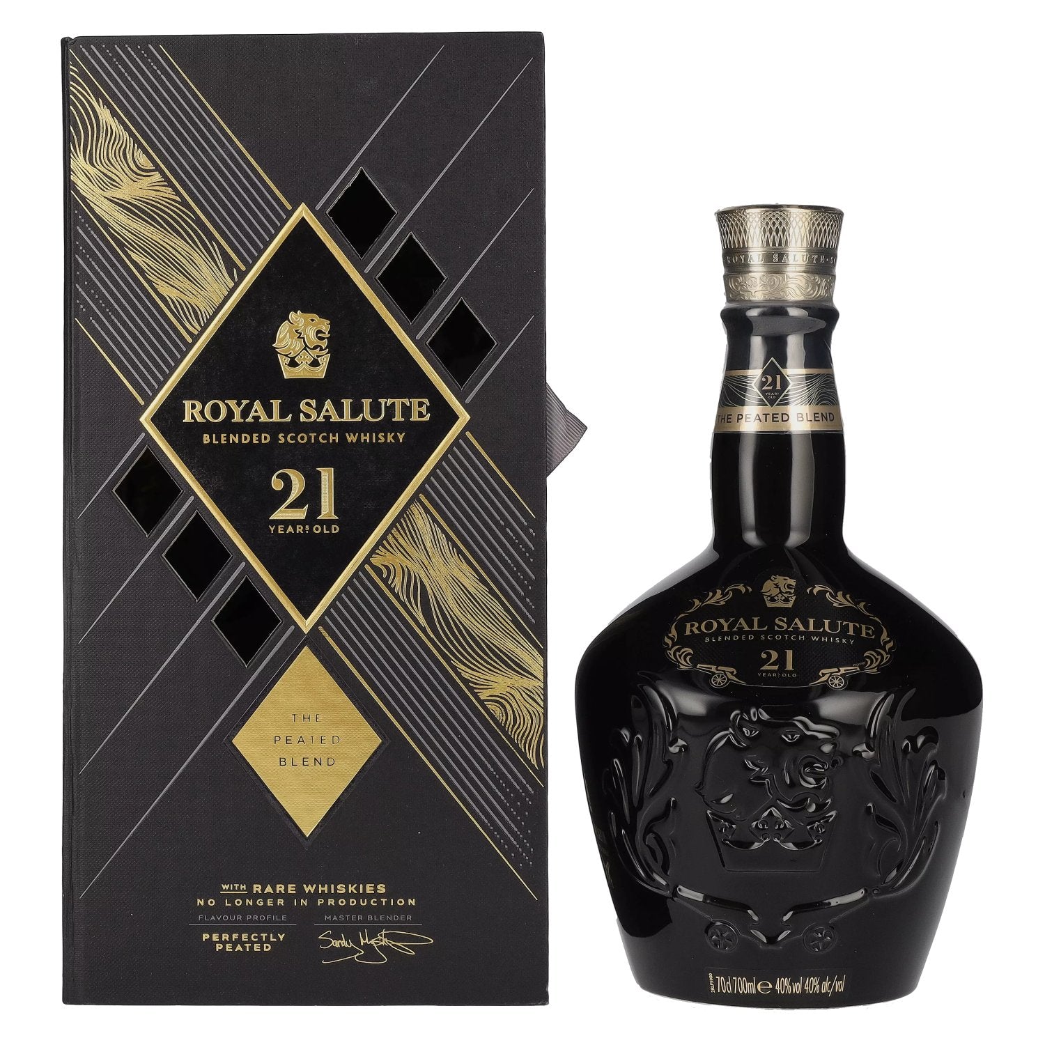 Royal Salute 21 Years Old THE PEATED BLEND 40% Vol. 0,7l in Geschenkbox