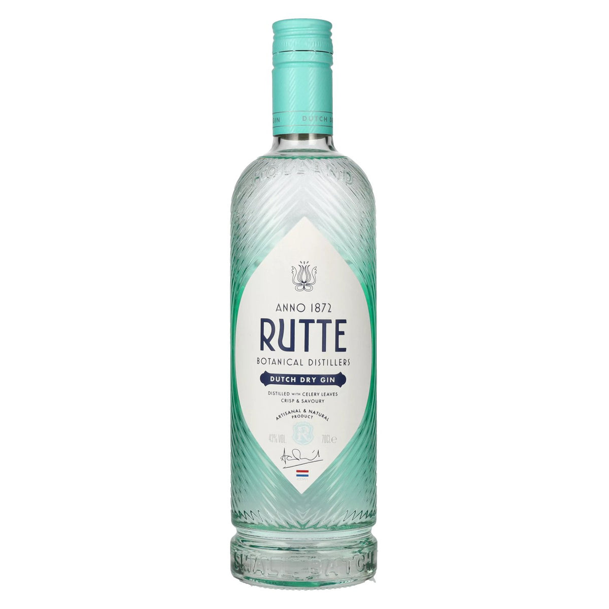 Rutte Dutch Dry Gin 43% vol. 0,7 l