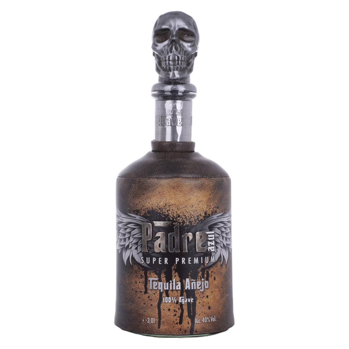 Padre Azul Super Premium Tequila Añejo 100% Agave 40% vol. 3 litres