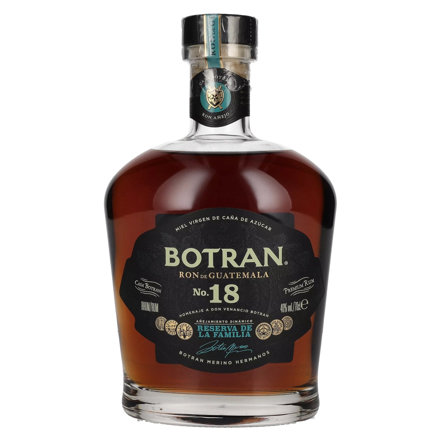 Botran Ron Añejo No. 18 Reserva de la Familia 40% vol. 0,7l