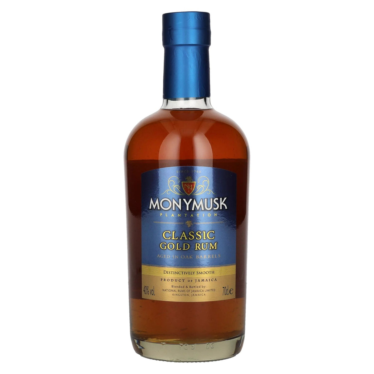 Monymusk Plantation CLASSIC GOLD Rum 40% vol. 0.7 l