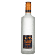 9 Mile Vodka 37.5% Vol. 0.7l + LED light sticker
