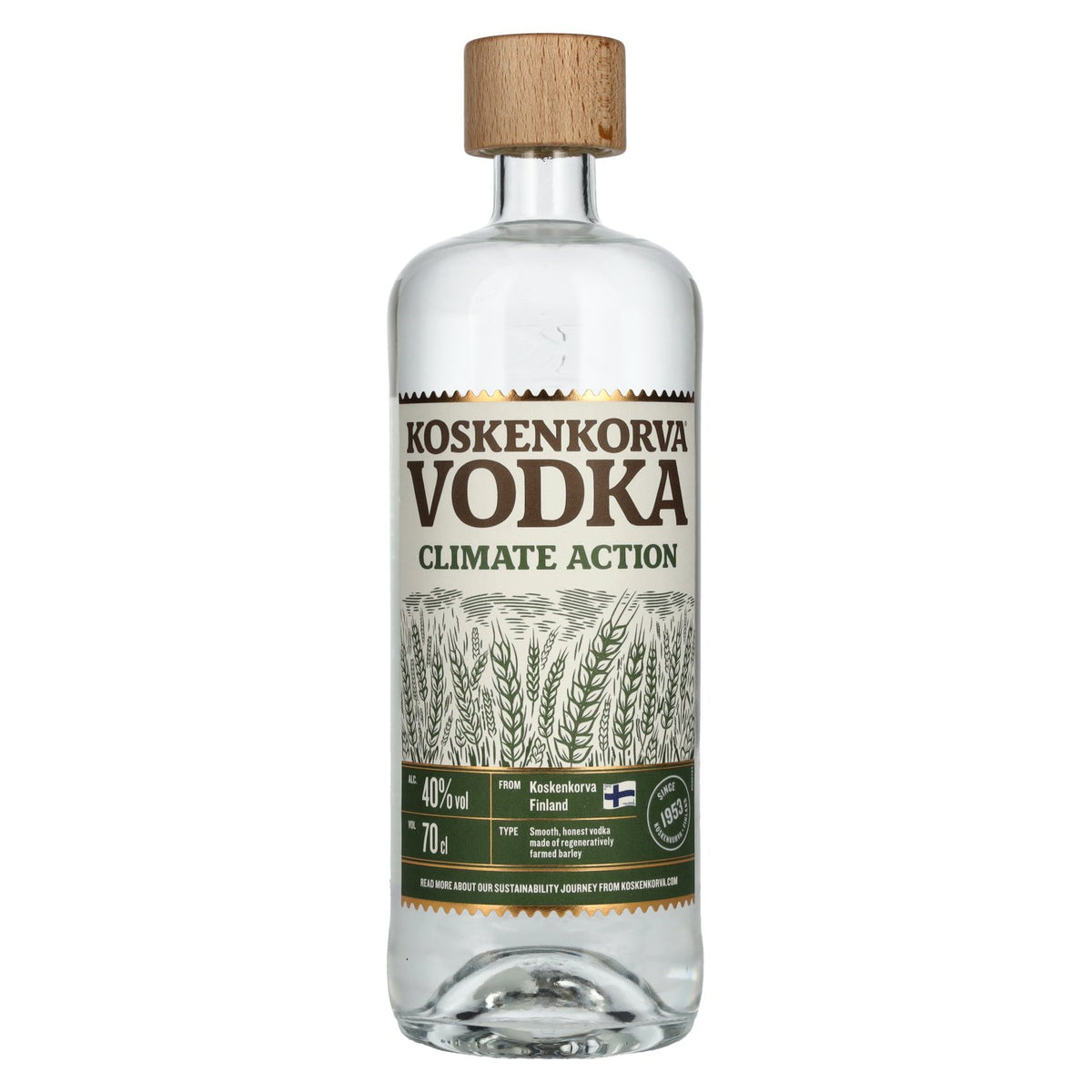 Koskenkorva Vodka Climate Action 40% vol. 0,7 l