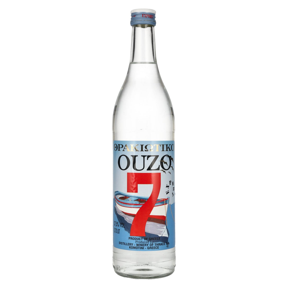 Ouzo 7 37,5% vol. 0,7 l