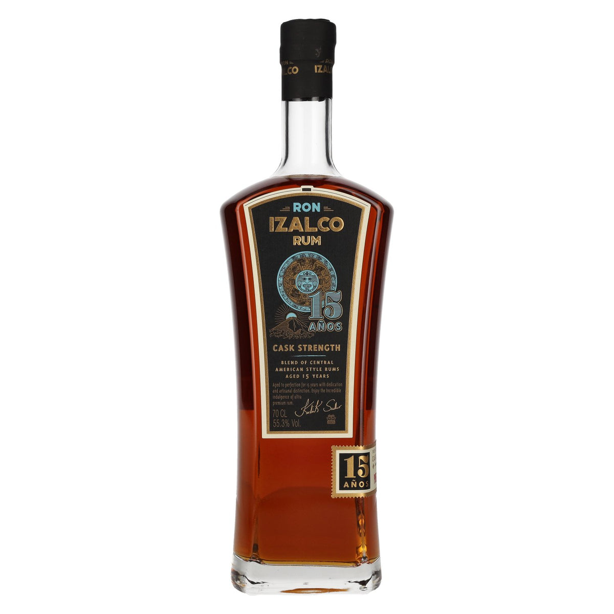 Ron Izalco 15 Años Rum CASK STRENGTH 55.3% vol. 0.7 l
