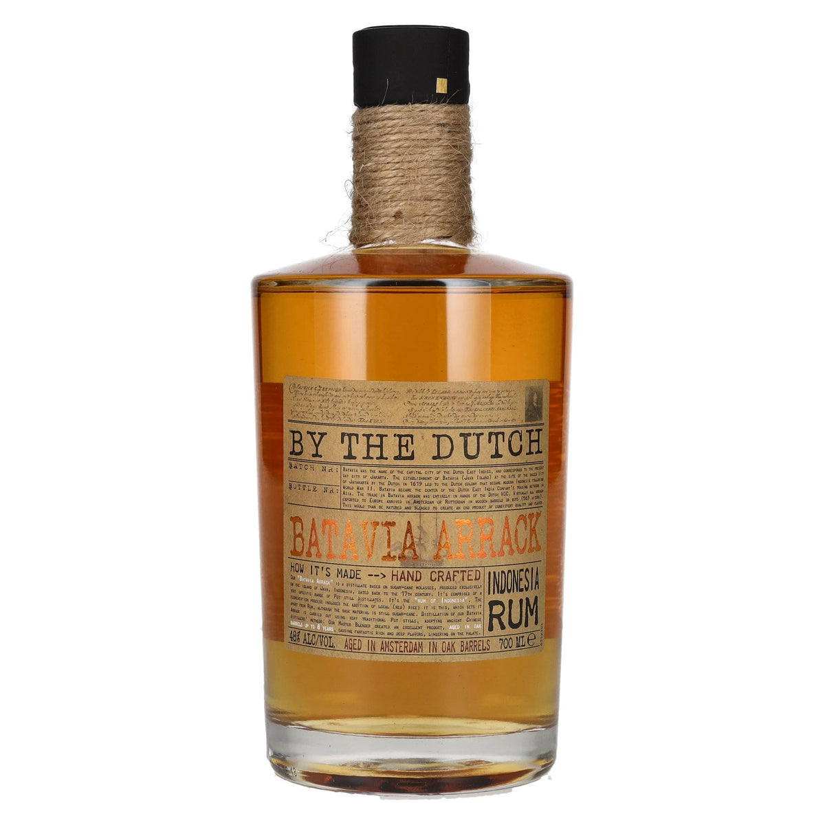 By the Dutch BATAVIA ARRACK 48% vol. 0,7 l