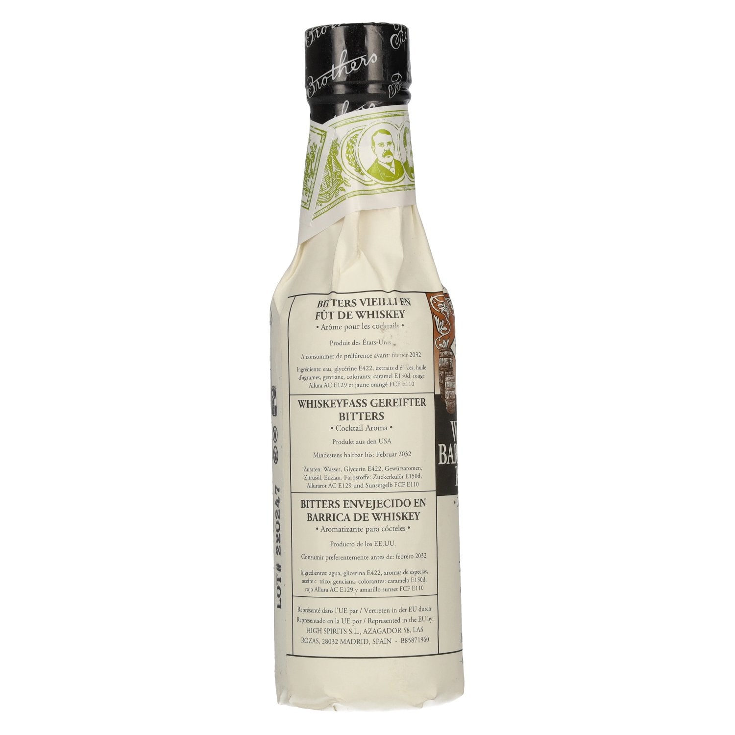 Fee Brothers Whiskey Barrel-Aged Bitters 17,5% Vol. 0,15l