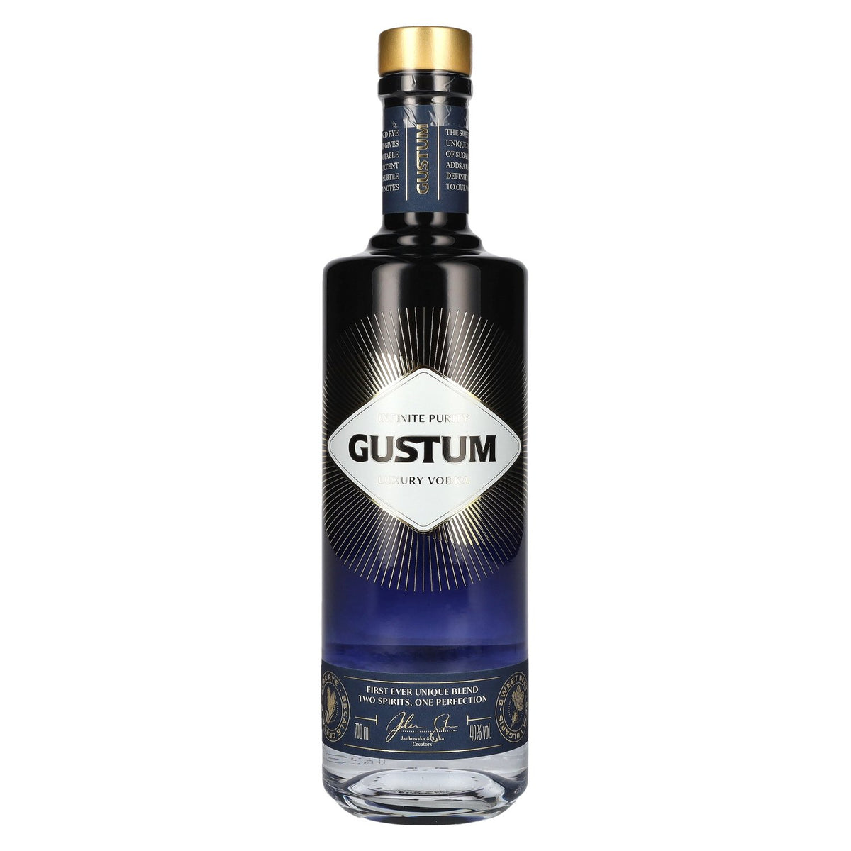 Gustum Luxury Infinite Purity Vodka 40% Vol. 0,7l