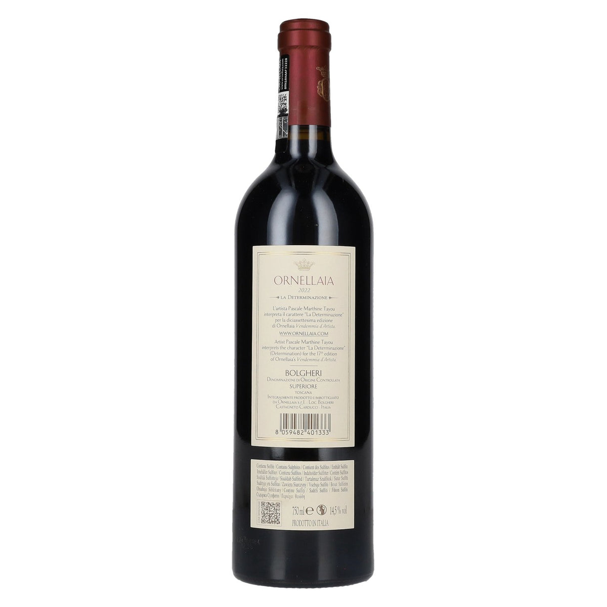 Ornellaia La Determinazione Bolgheri Superiore DOC 2022 14.5% vol. 0.75 l