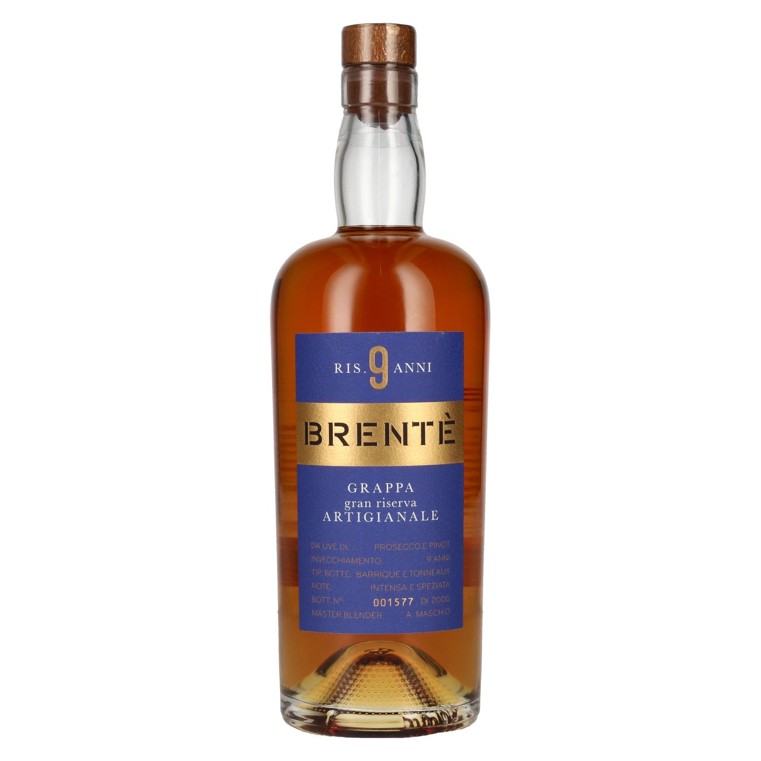 Maschio Beniamino BRENTÈ CUVÉE 9 Anni Gran Riserva Grappa 42% Vol. 0,7l