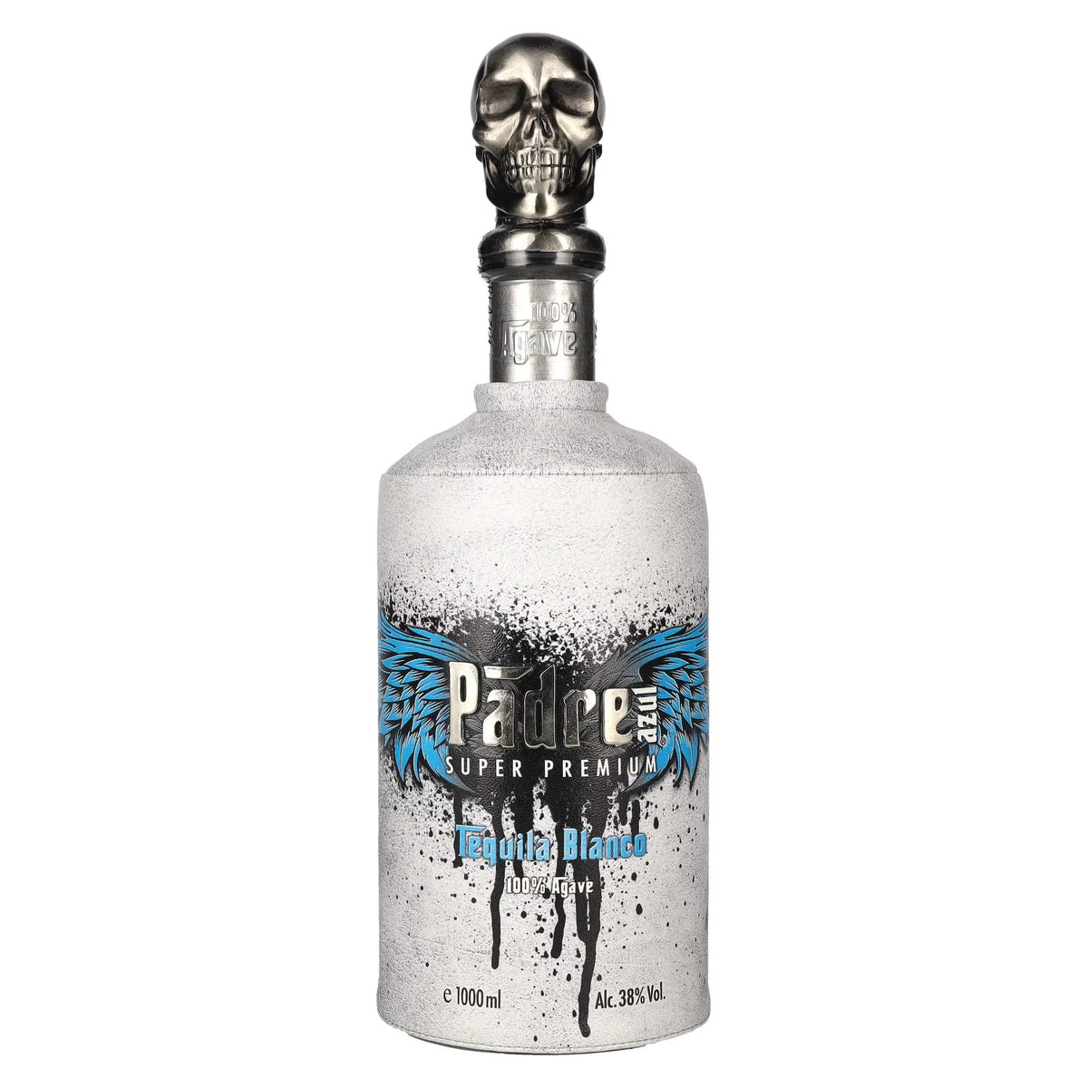 Padre Azul Super Premium Tequila Blanco 100% Agave 38% ABV 1 litre