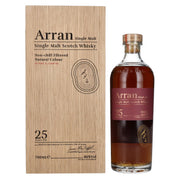 Arran 25-Year-Old Single Malt Scotch Whisky, 46% vol., 0.7 litres, in a wooden box