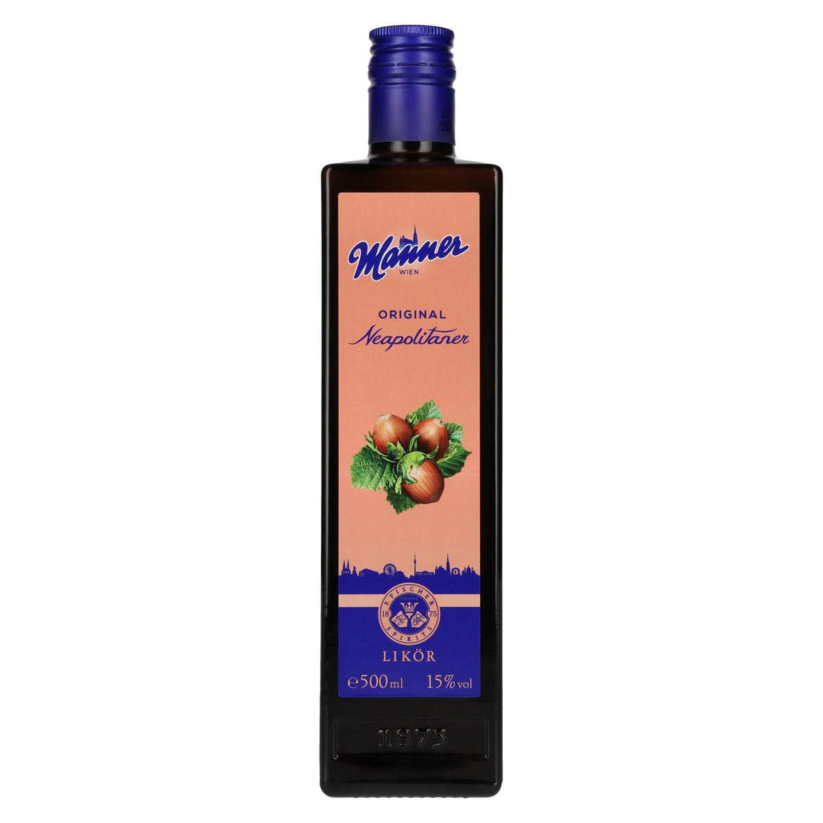 Manner Original Neapolitan Cream Liqueur 15% ABV 0.5l