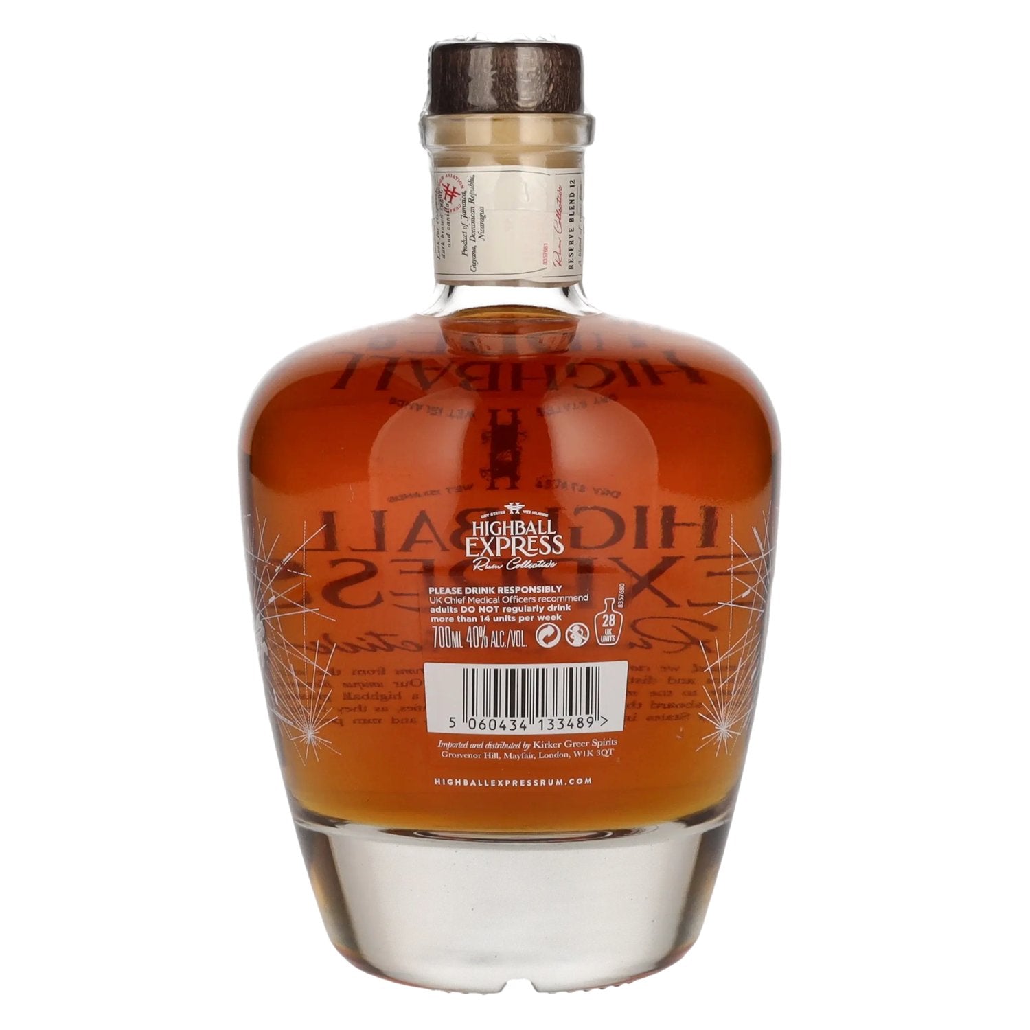 Highball Express RESERVE BLEND 12 Rum Collectie 40% Vol. 0,7l