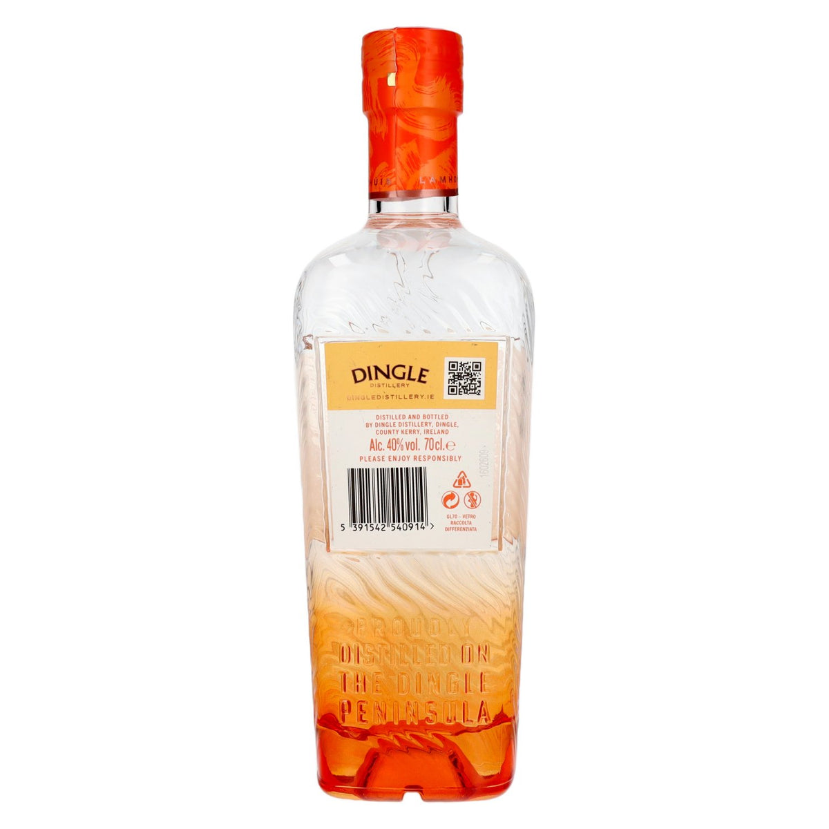Gin Dingle à l'orange et au sel de mer, 40 % vol., 0,7 l