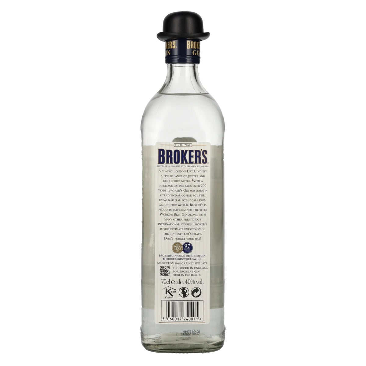 Broker's Premium London Dry Gin 40% vol. 0,7 l