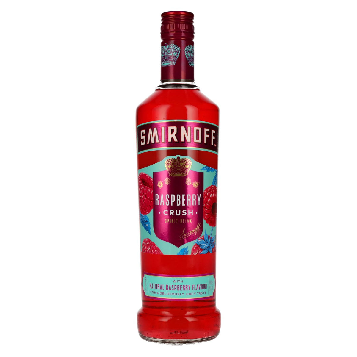 Smirnoff Vodka RASPBERRY CRUSH Spirit Drink 25% vol. 0,7 l
