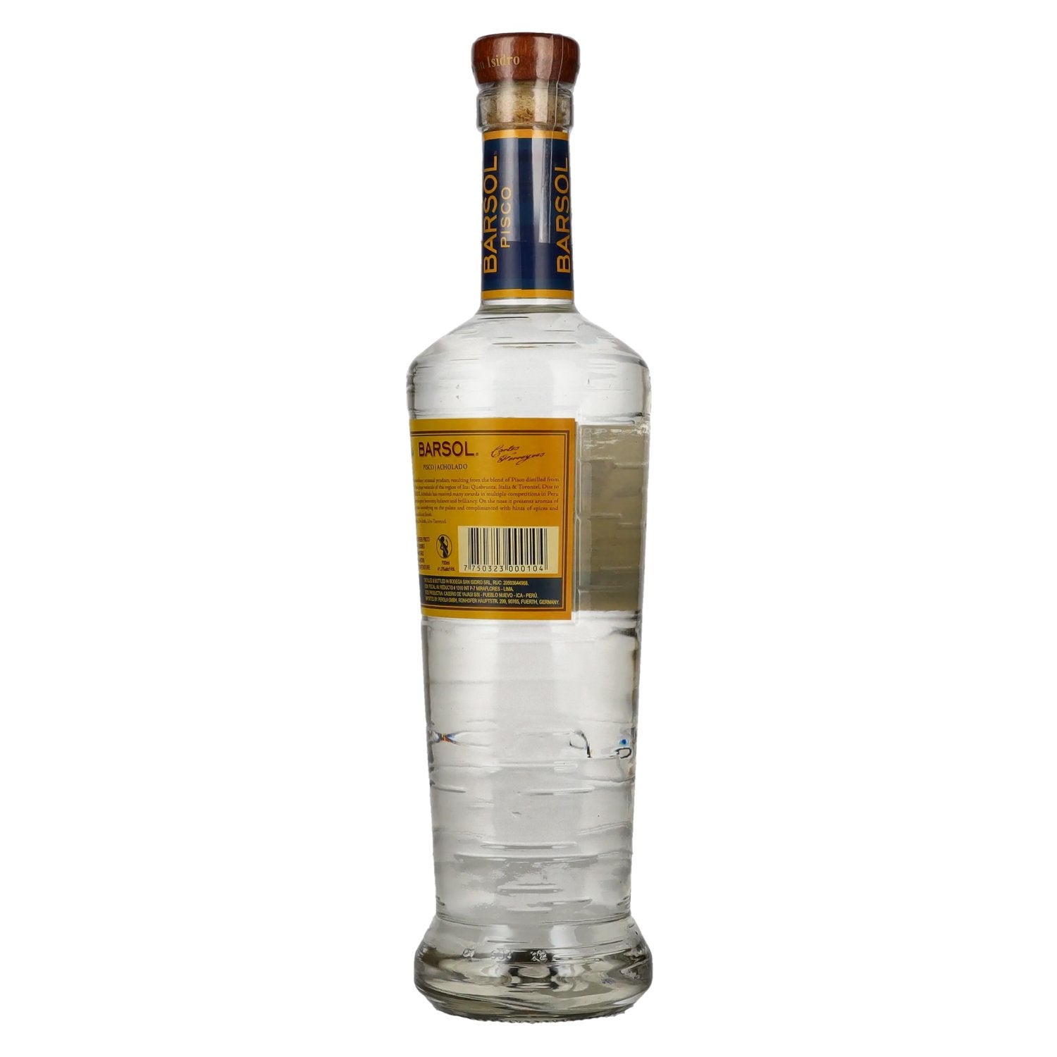 Barsol Pisco ACHOLADO 41,3% vol. 0,7l