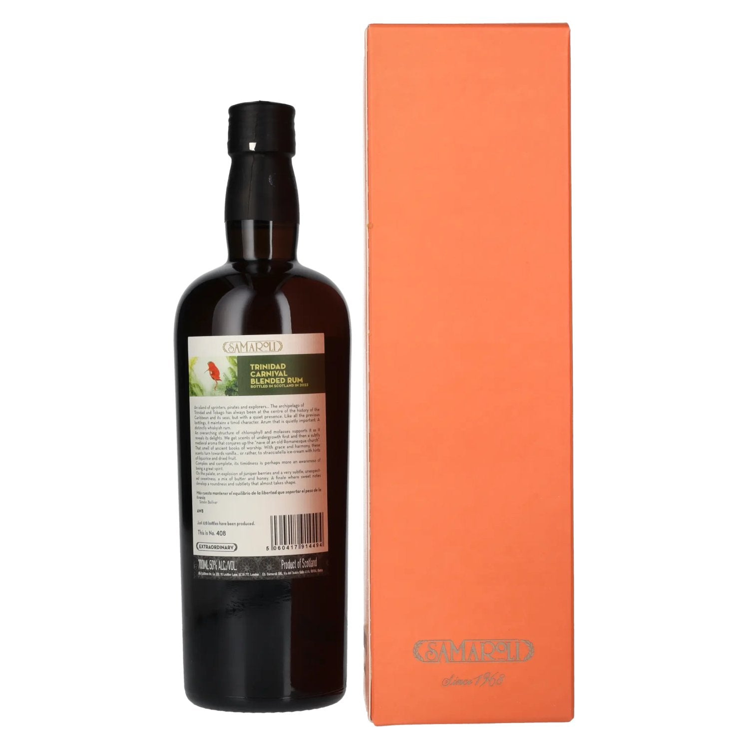 Samaroli Trinidad Carnival Blended Rum 2023 50% Vol. 0,7l in Geschenkbox
