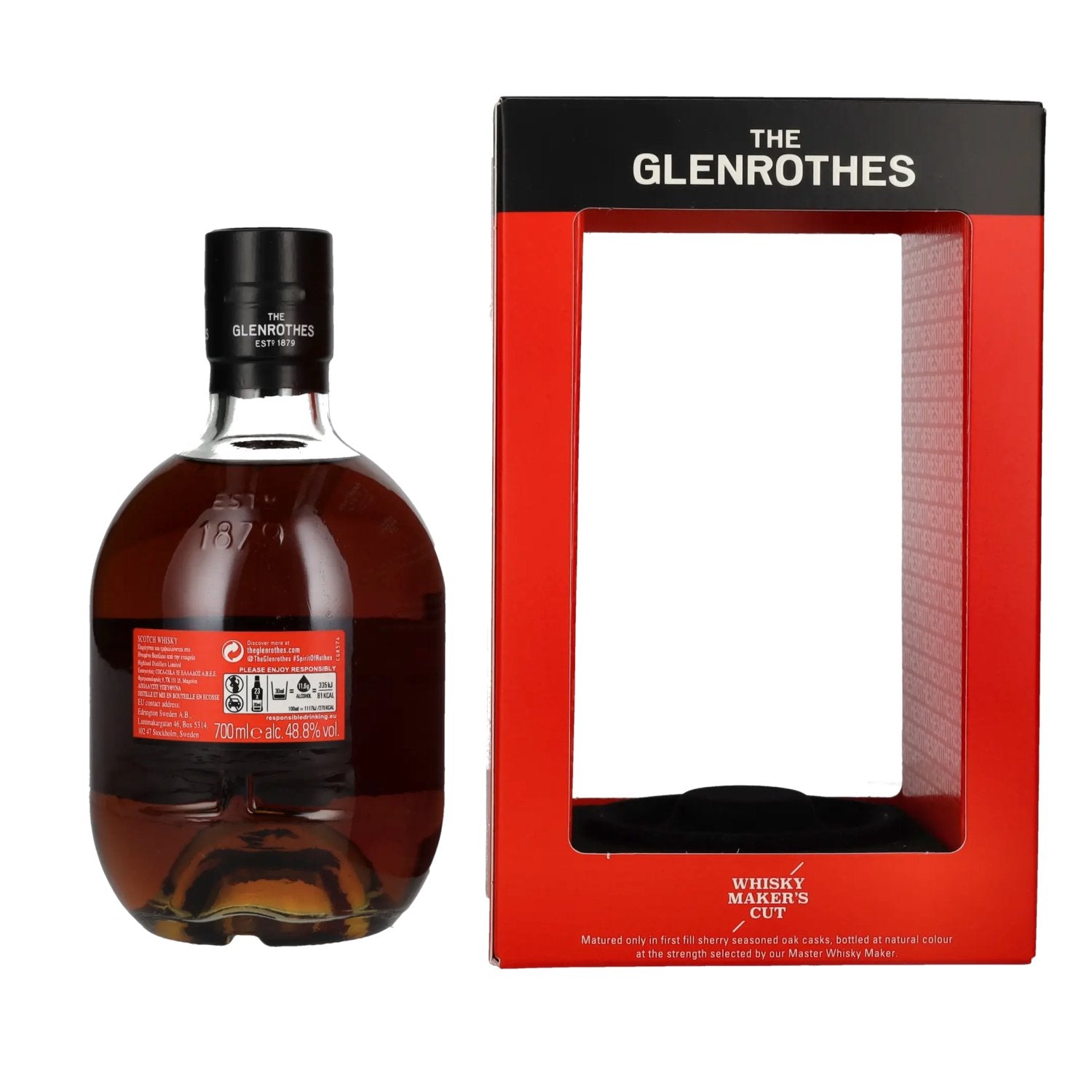 The Glenrothes Maker's Cut 48,8% Vol. 0,7l en coffret cadeau