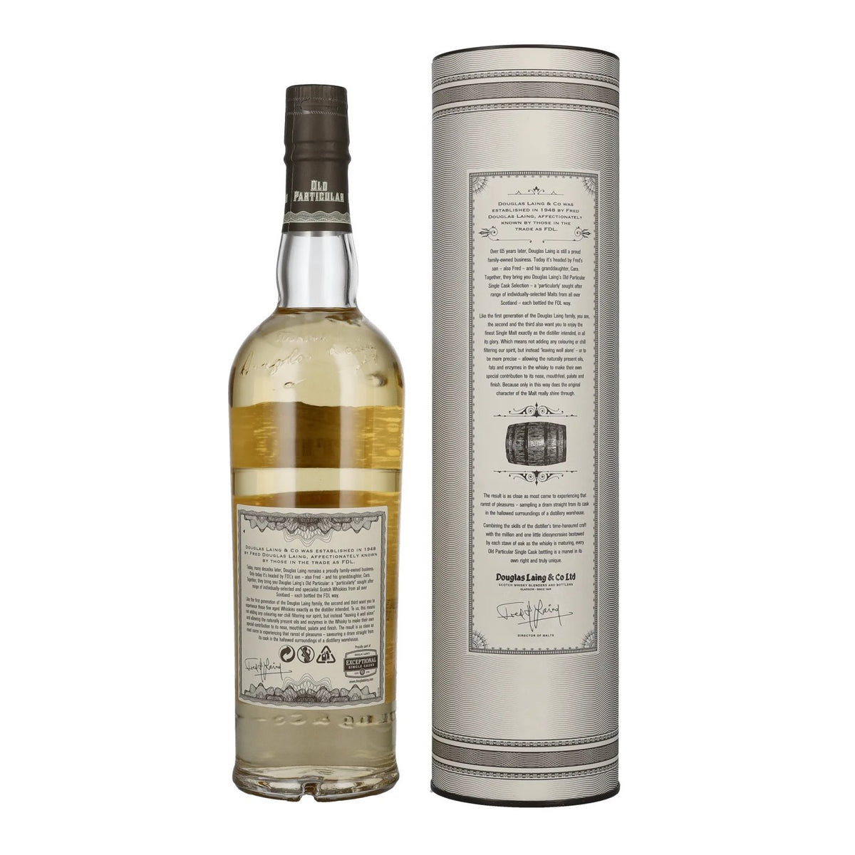 Douglas Laing OLD PARTICULAR Mortlach 10 Years Old Single Cask Malt 2009 48,4% Vol. 0,7l in Geschenkbox