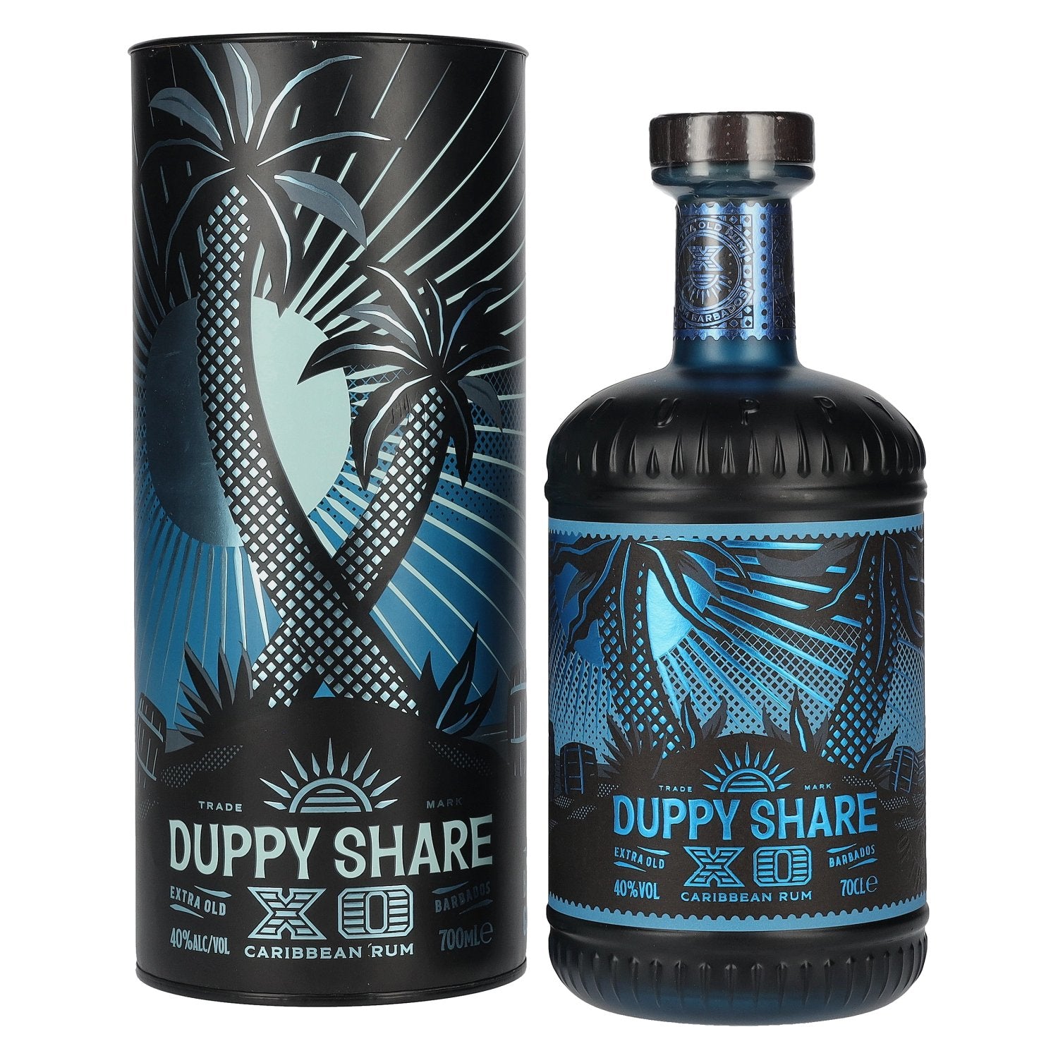 Duppy Share XO Caribbean Rum 40% Vol. 0,7l in Geschenkbox