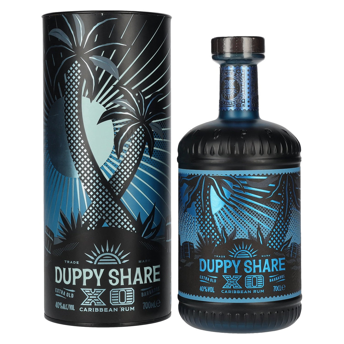 Duppy Share XO Caribbean Rum 40% Vol. 0,7l in Geschenkbox