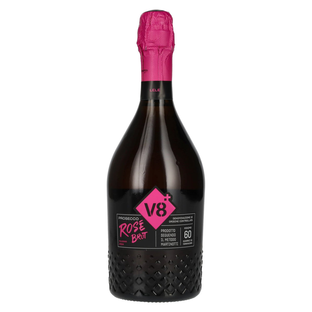 V8+ LELE Prosecco Rosé Brut Millesimato DOC 2024 11 % vol. 0,75 l