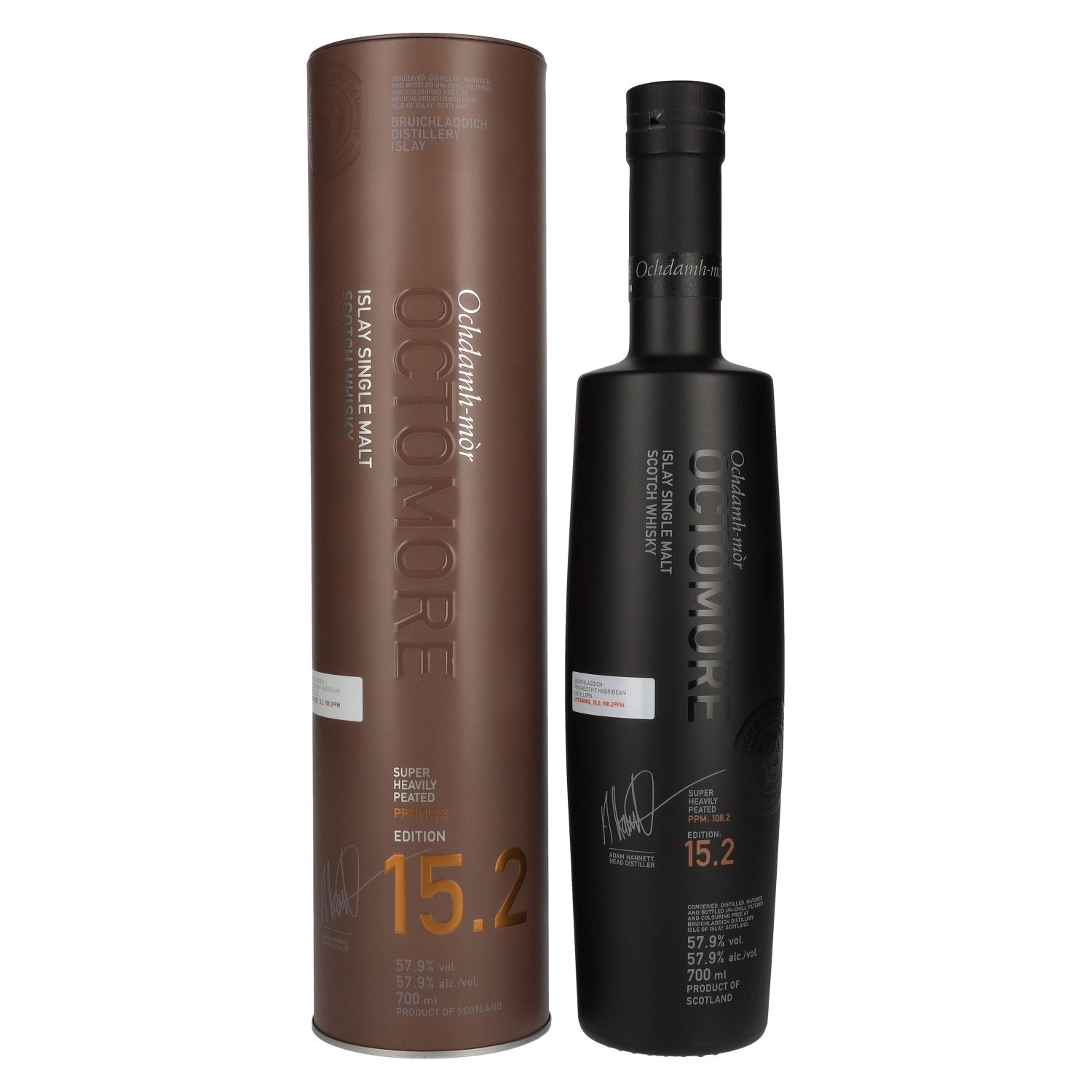 Octomore EDITION: 15,2 Super Heavily Peated Islay Single Malt 57,9% Vol. 0,7l in Blik