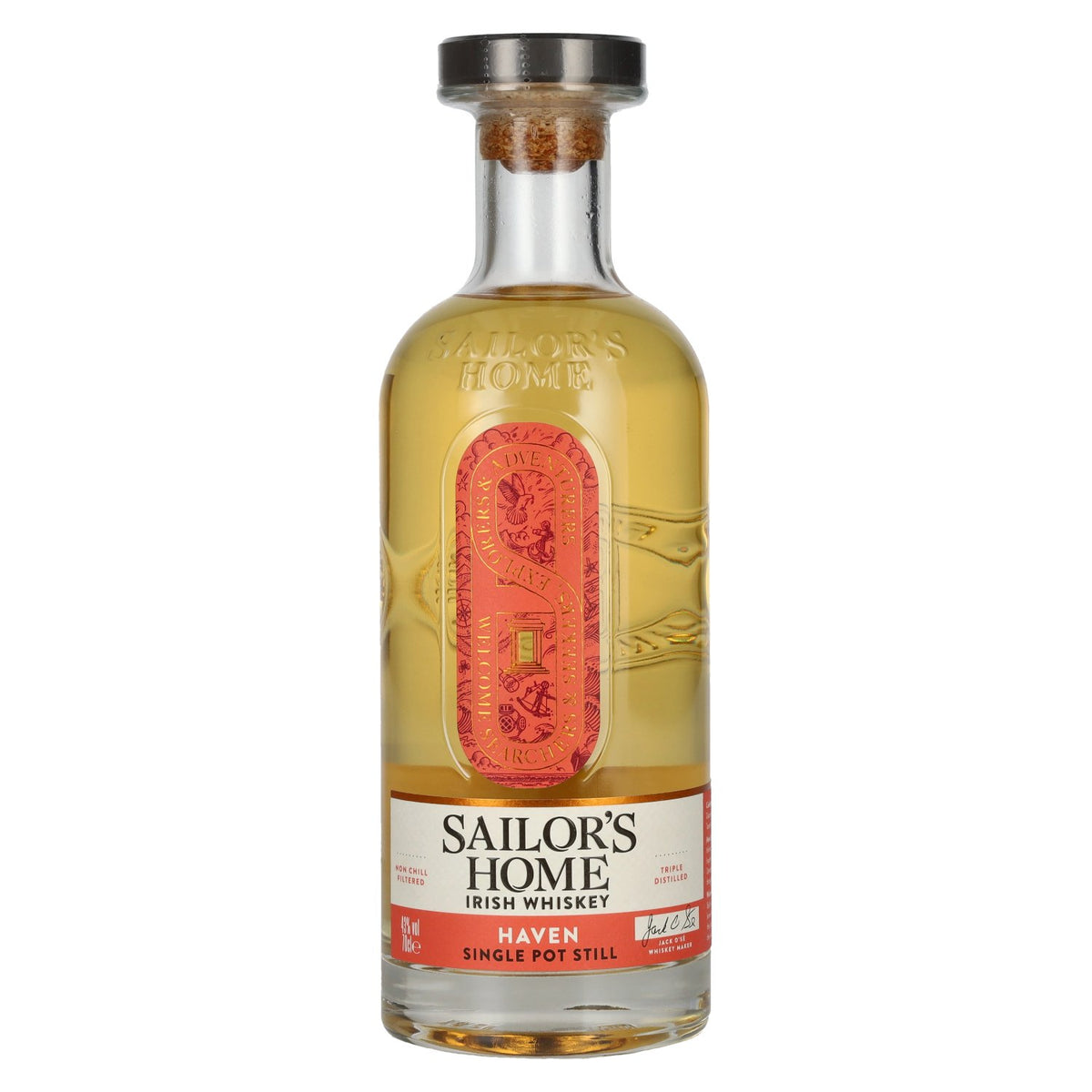 Sailor's Home HAVEN Single Pot Still Ierse whisky 43% vol. 0,7 l