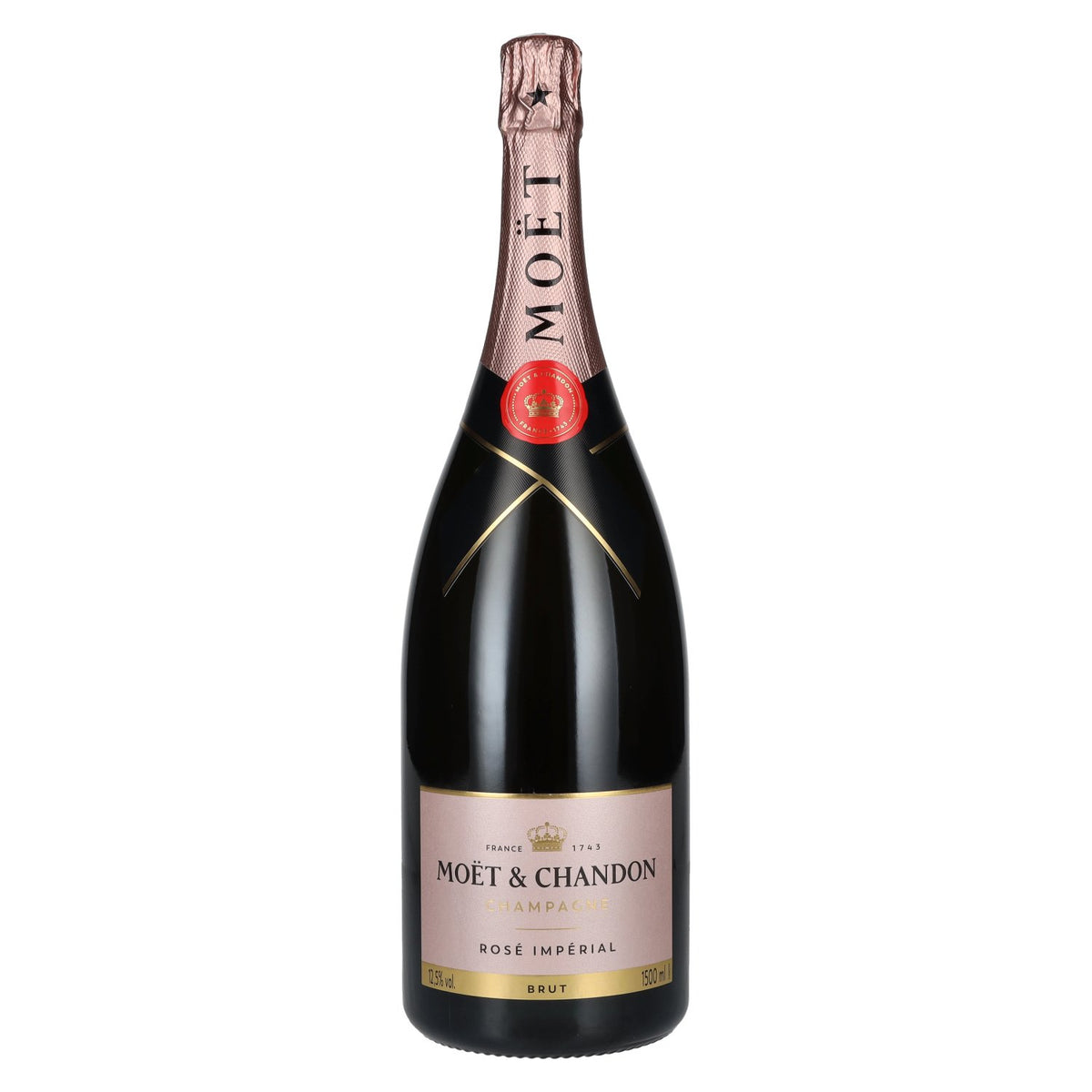 Champagne Moët &amp; Chandon ROSÉ IMPÉRIAL Brut 12,5 % vol. 1,5 l