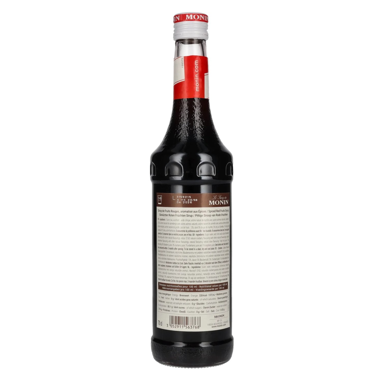 Le Sirop de Monin ROTE BEEREN 0,7l