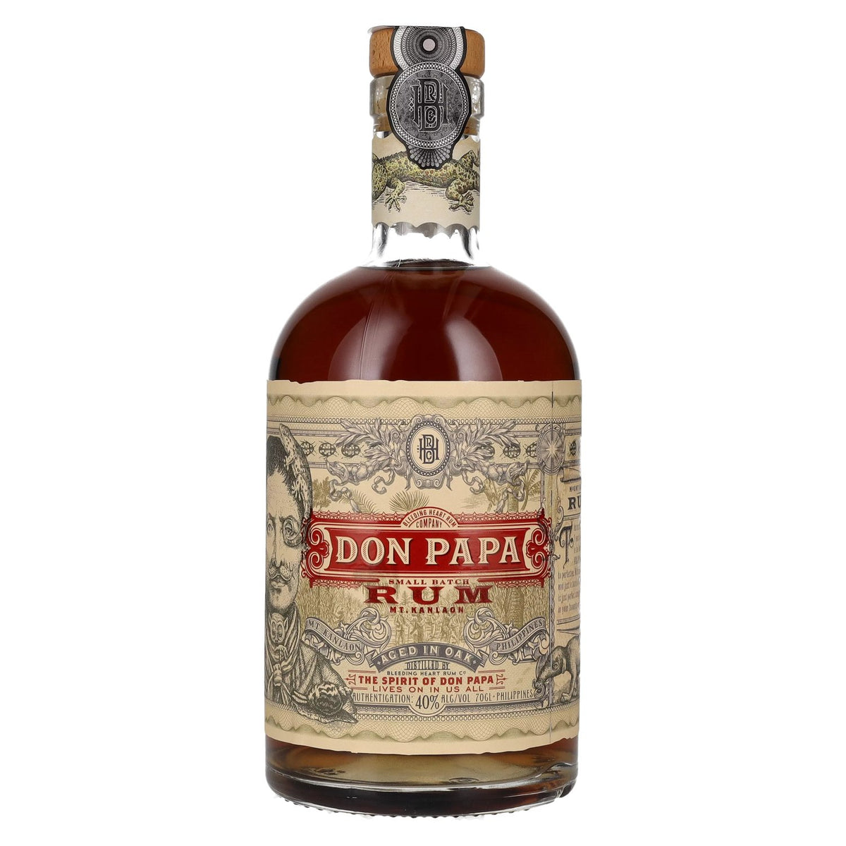Don Papa 7 Years Old Small Batch Rum – Old Edition 40% ABV 0.7l