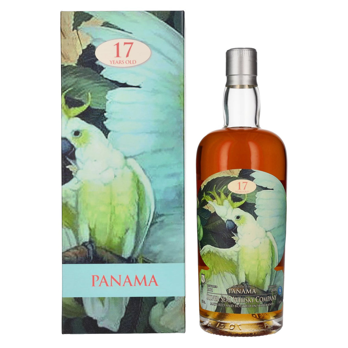 Silver Seal PANAMA Rum 17 Years Old 2001 51% Vol. 0,7l in Geschenkbox